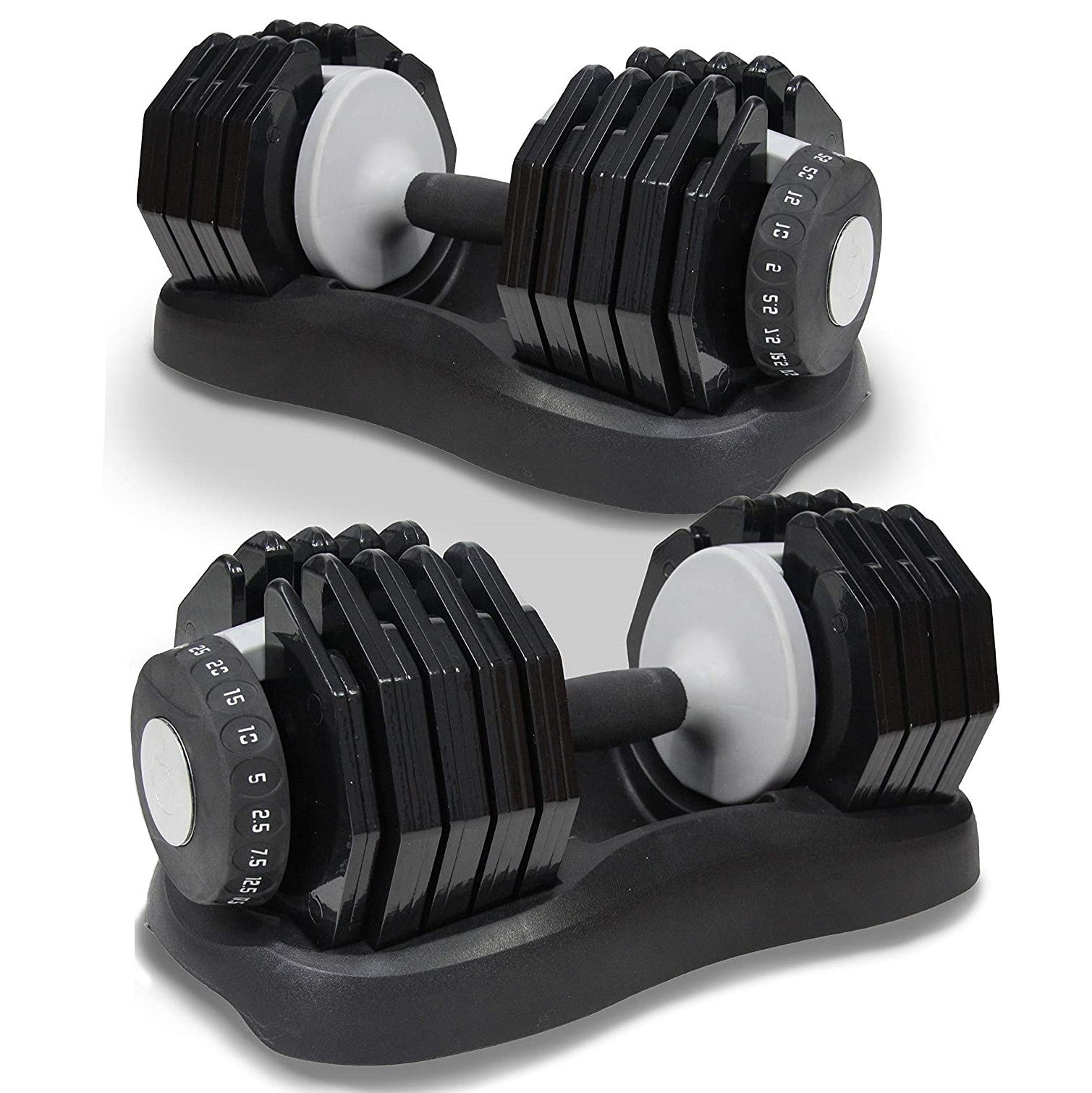 Dumbbell Weights Everlast Adjustable Dumbbells Nomad Adjustable