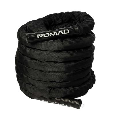 Nomad Battle Ropes Black - 38mm 9m/12m/15m-Nomad Fitness-Nomad Fitness