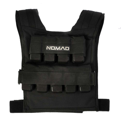 Nomad 20kg Weighted Vest Adjustable 1-20kg-Nomad Fitness-Nomad Fitness